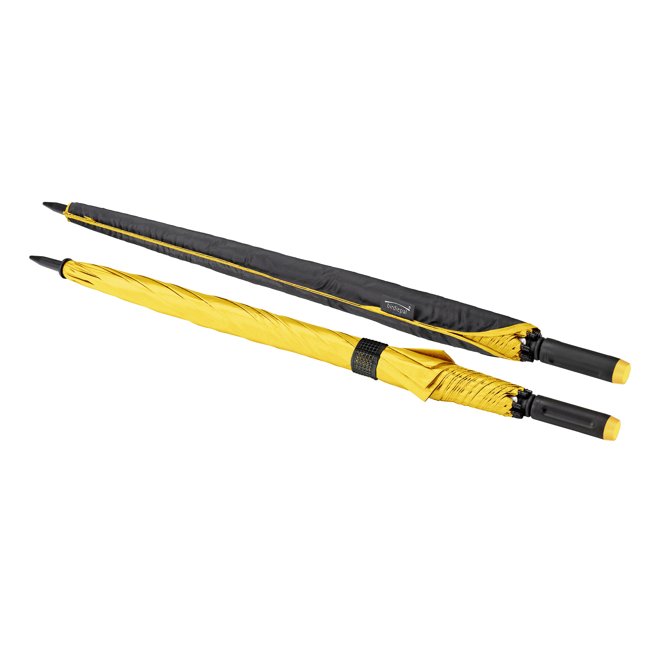 Golf umbrella birdiepal rain, yellow, partner umbrella, XXL size