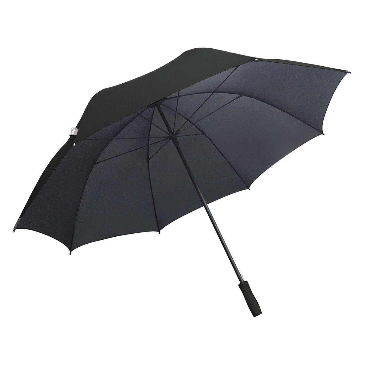 Golf-Regenschirm birdiepal basic, schwarz, leicht, Partnerschirm, XXL-Größe Golf-Regenschirm birdiepal basic, schwarz, leicht, Partnerschirm, XXL-Größe