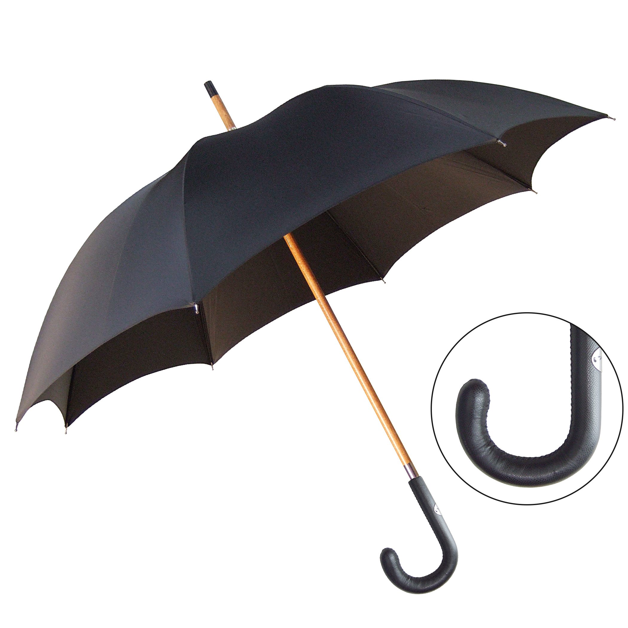 Klassik-Regenschirm CM05-BL45T-BA, schwarz Klassik-Regenschirm CM05-BL45T-BA, schwarz