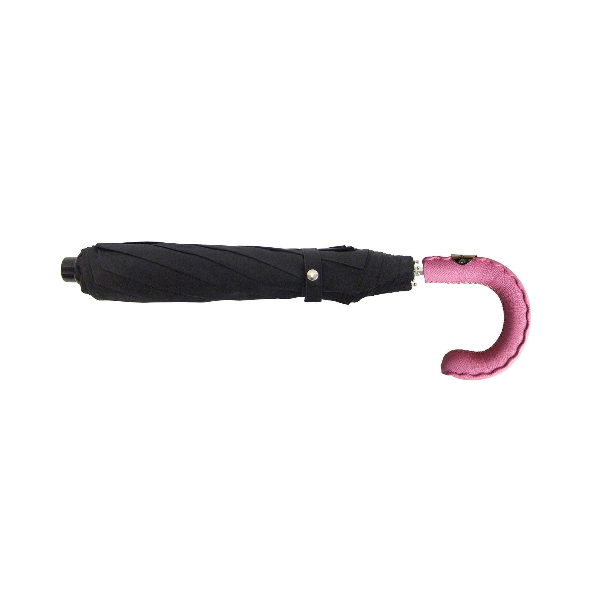 Parapluie classique CM07-NXT-BA, noir, poignée rose