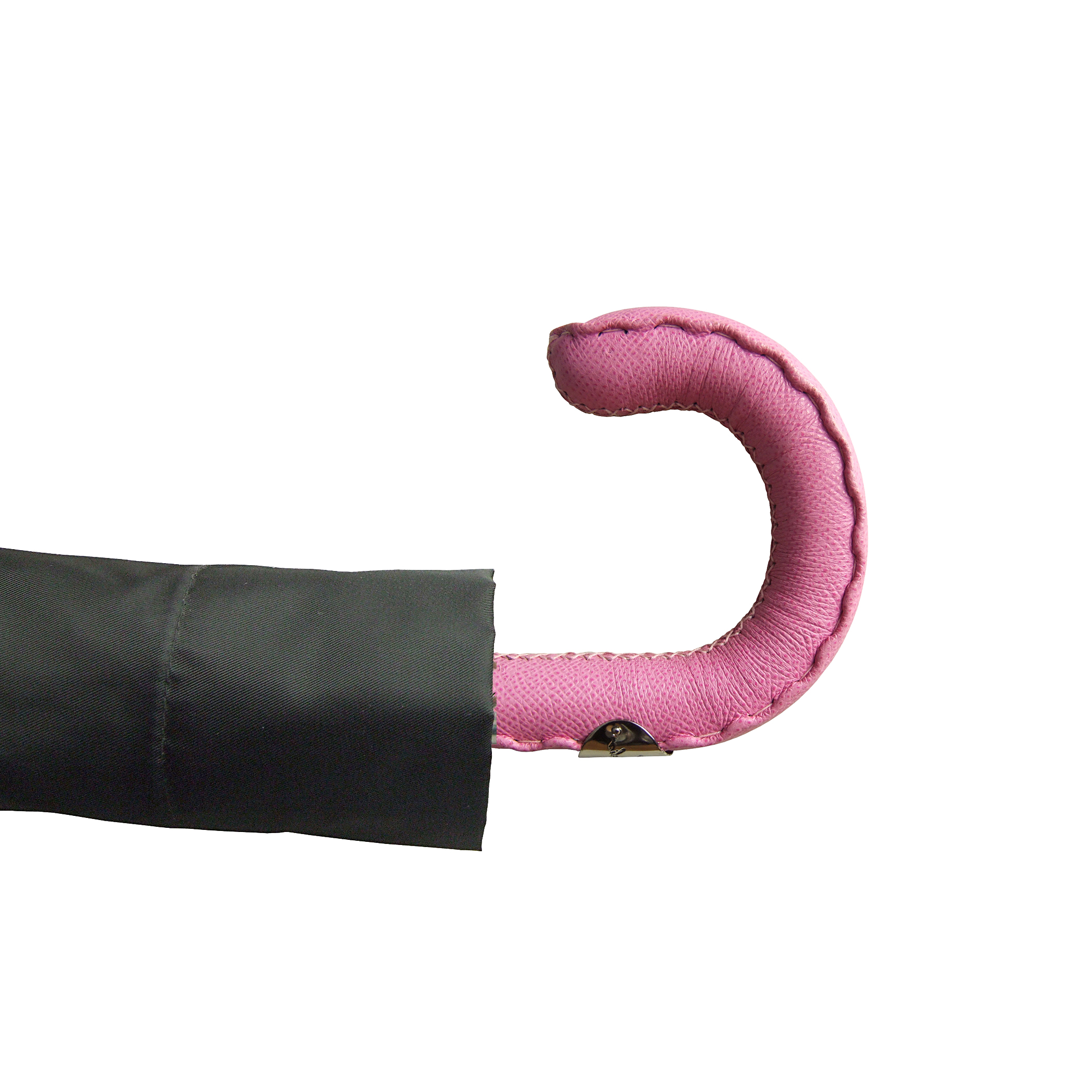 Parapluie classique CM07-NXT-BA, noir, poignée rose