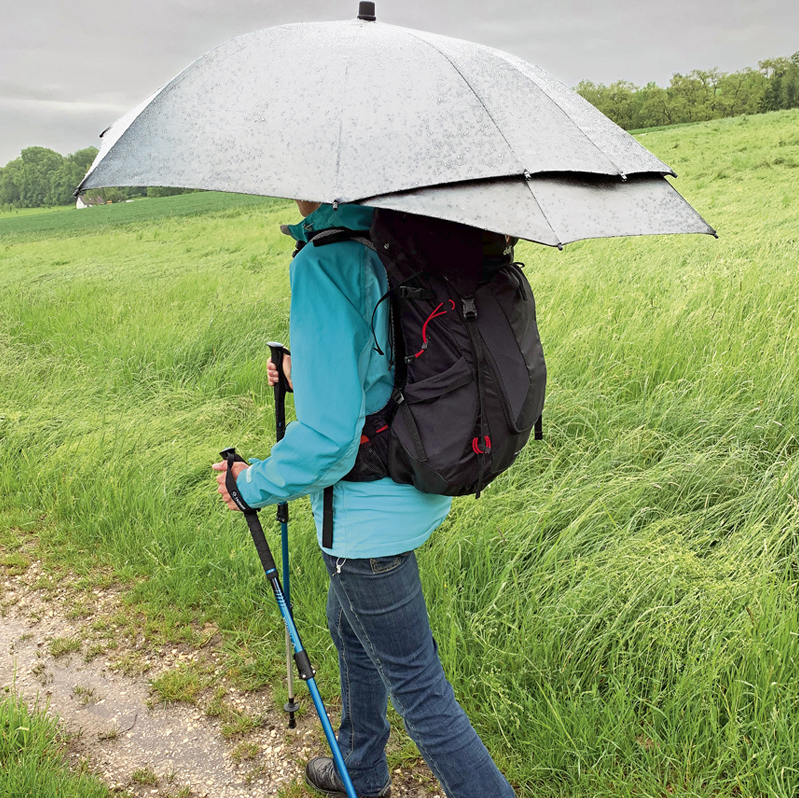 | Dach Online handfrei | EuroSCHIRM sturmfest Swing backpack-Regenschirm | verlängertes | kaufen |