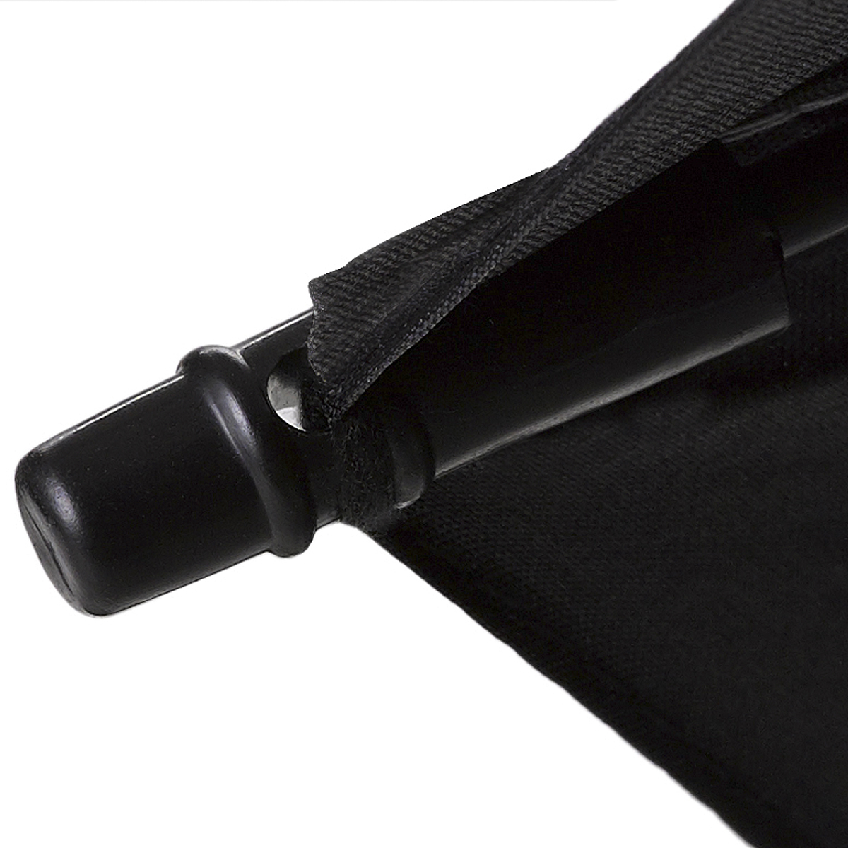 Golf umbrella birdiepal storm, black, partner umbrella, wind stabilising double canopy, XXL size