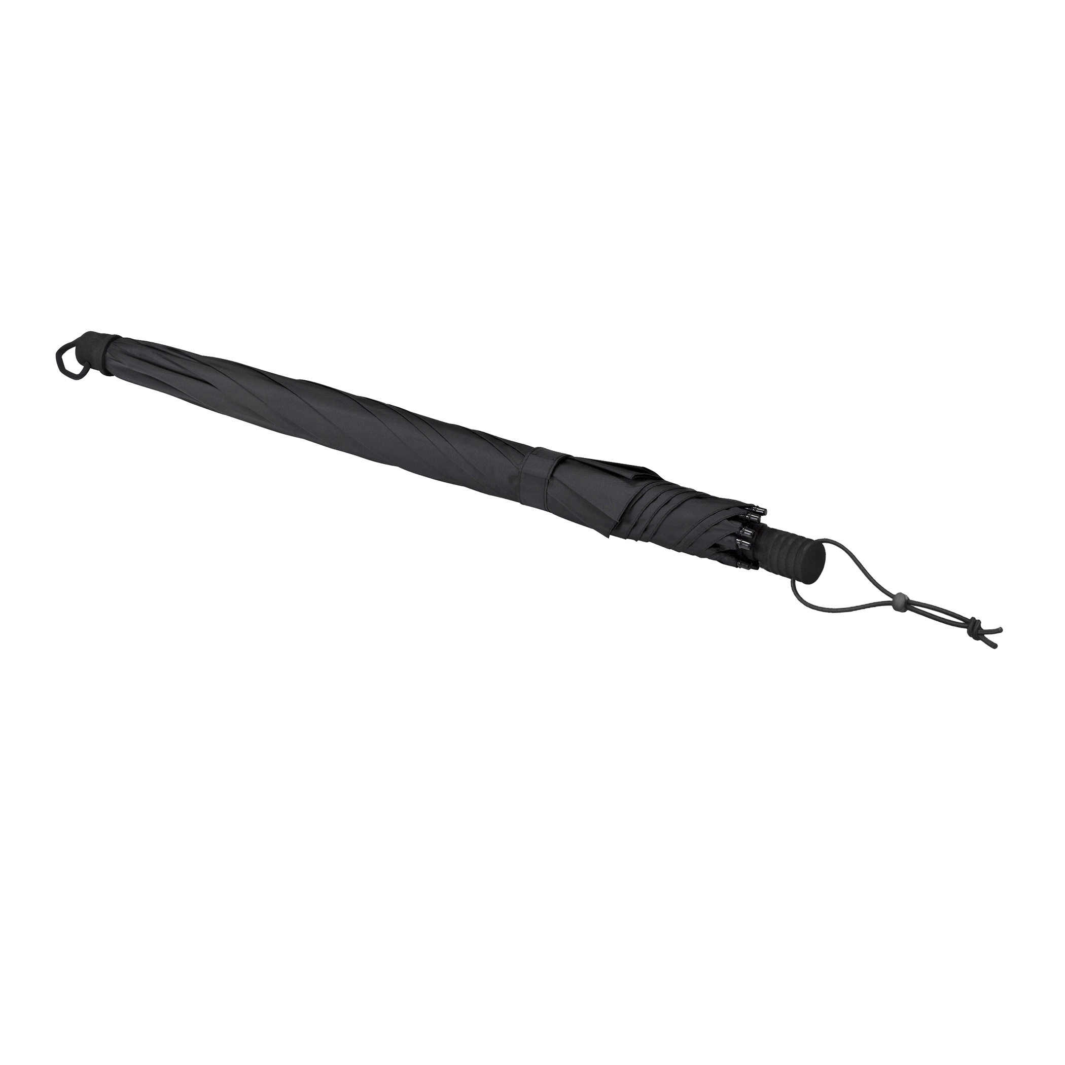 Trekking umbrella Swing handsfree ultra, black, stick umbrella, handsfree, UV protection 50+