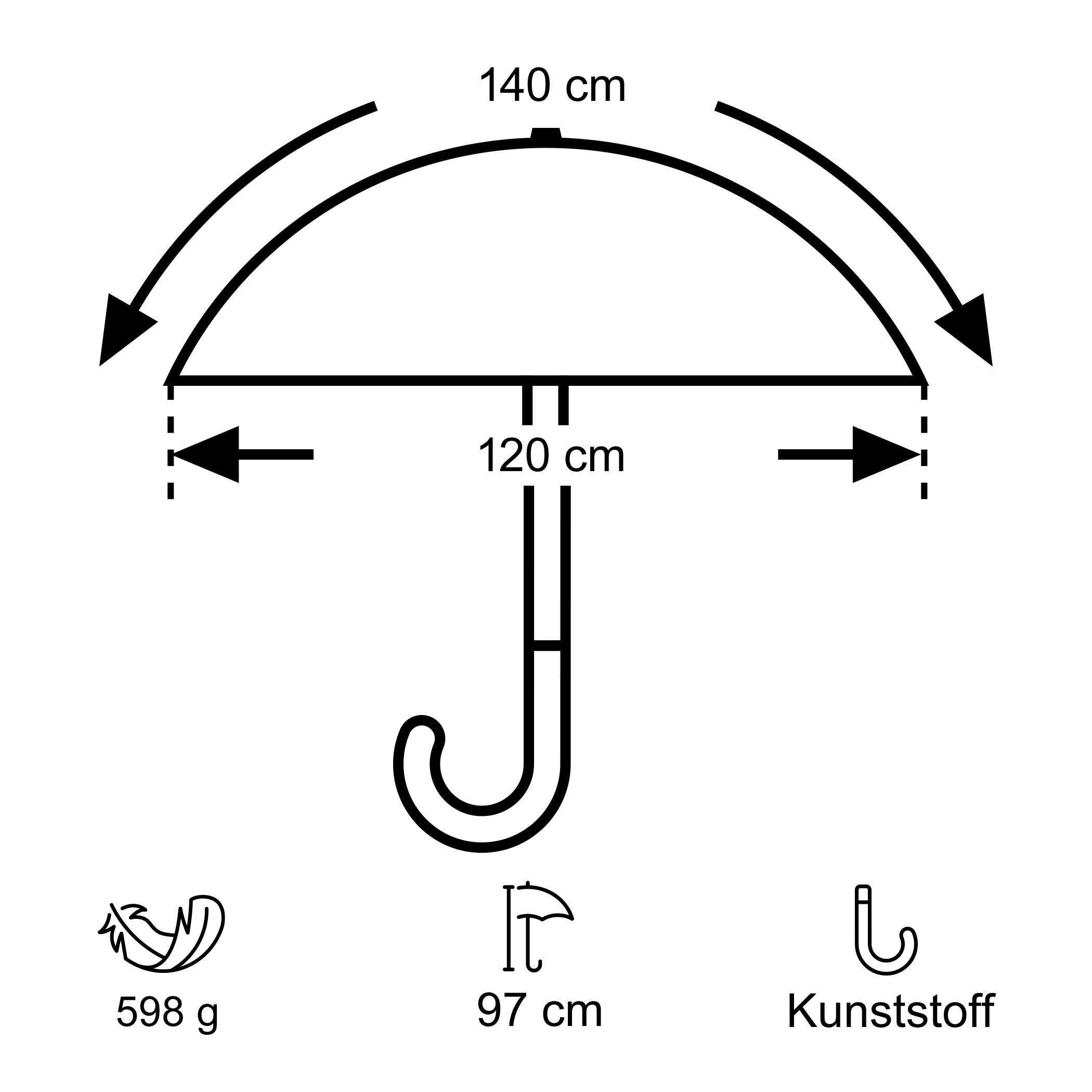 | Online Sportlich-Elegante kaufen City-Regenschirm | | Der EuroSCHIRM