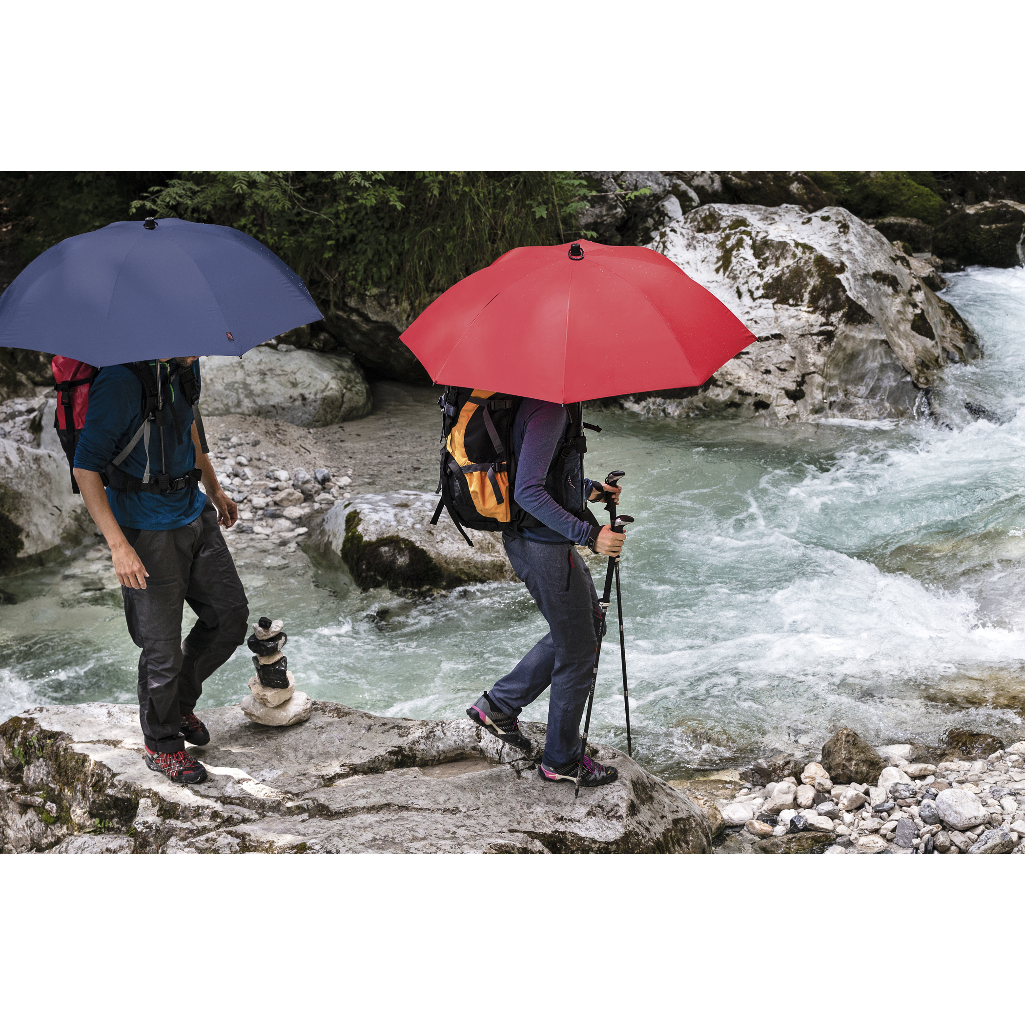 A Hands Free Umbrella