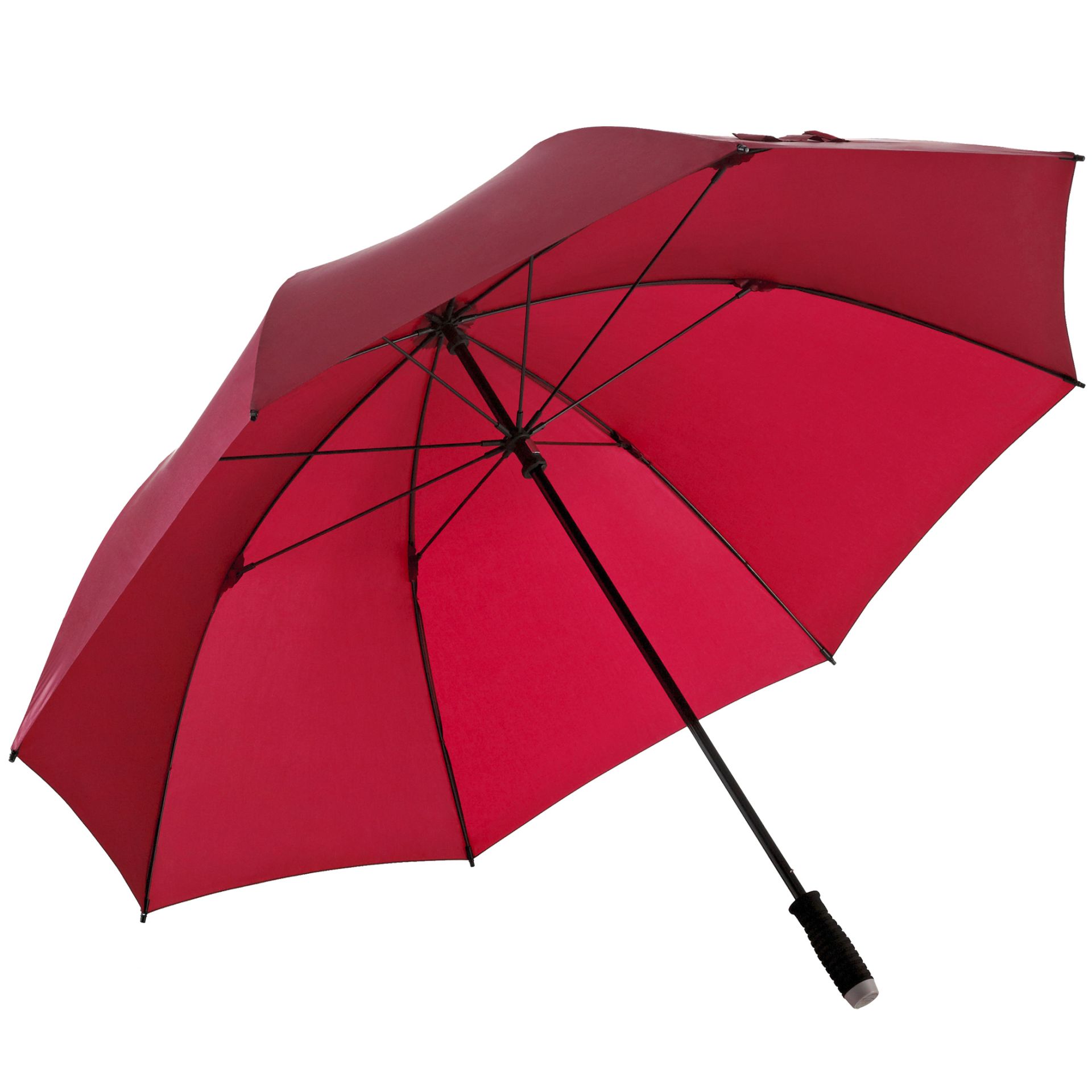 Golf-Regenschirm birdiepal lightflex, rot, Partnerschirm, leicht,  XXL-Größe