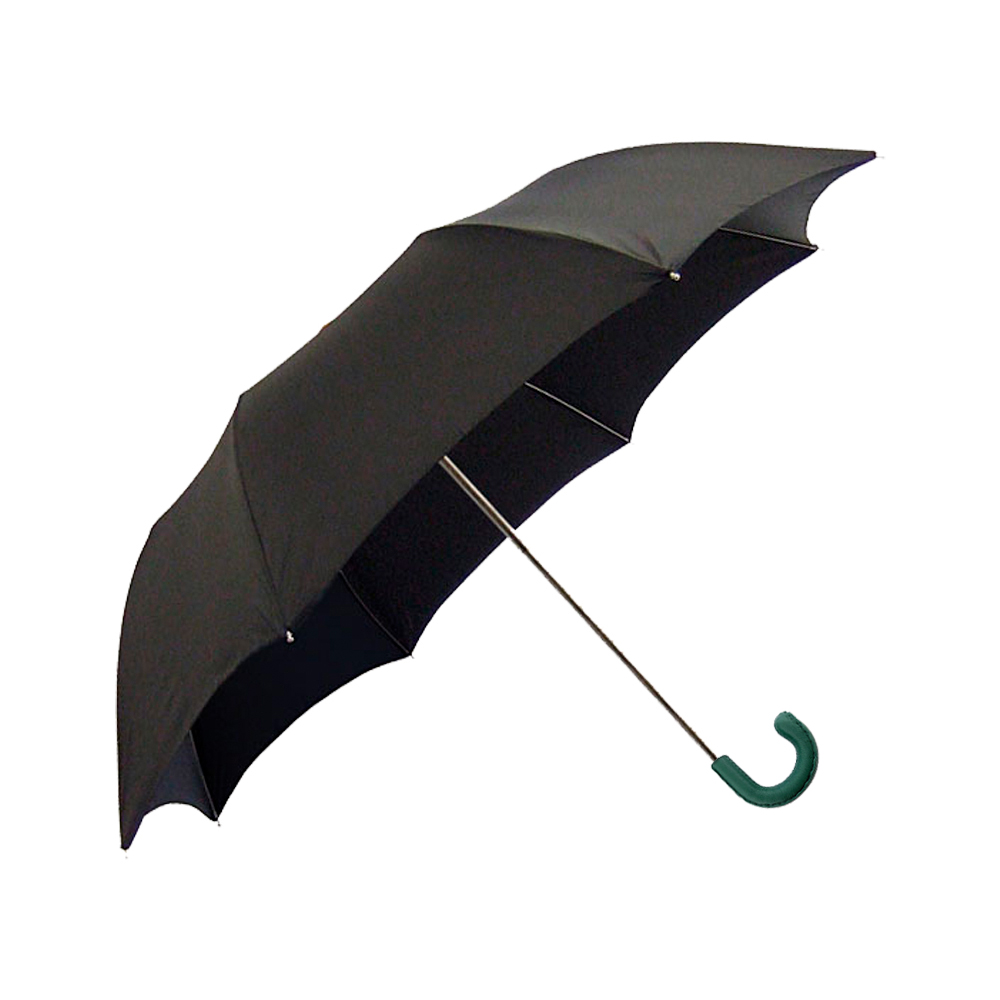 Classic umbrella CM07-NXT-BA, black, green handle