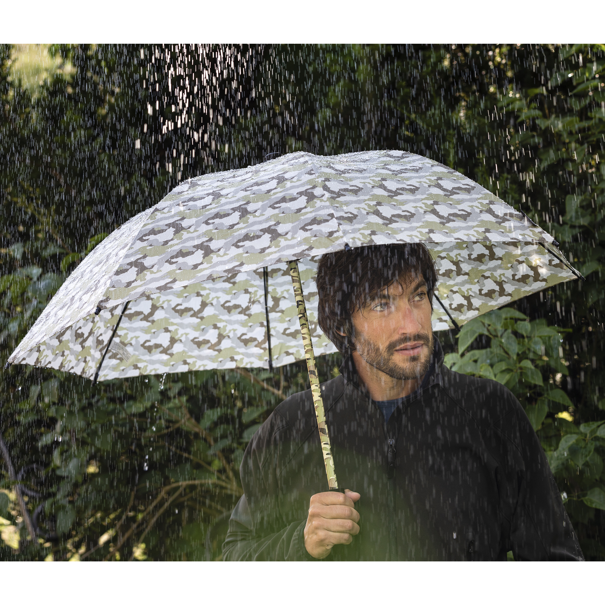 Trekking umbrella Swing, camouflage