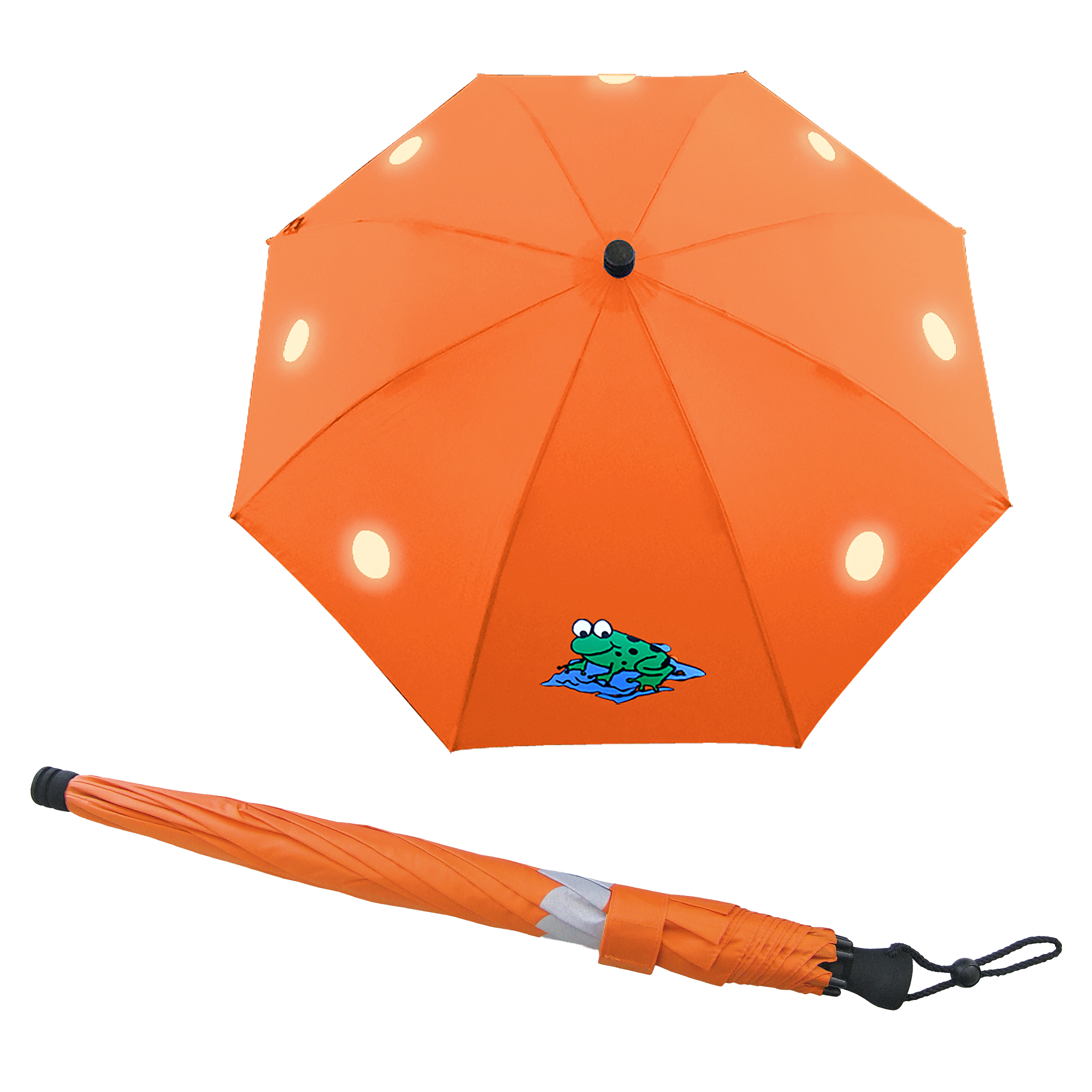 Kinder-Trekking-Regenschirm Swing liteflex kids, orange