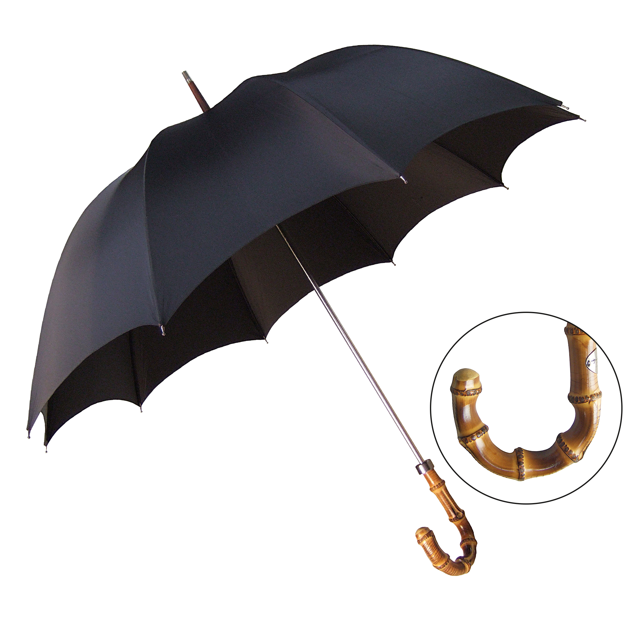 Klassik-Regenschirm CM02-NBT-BA, schwarz Klassik-Regenschirm CM02-NBT-BA, schwarz