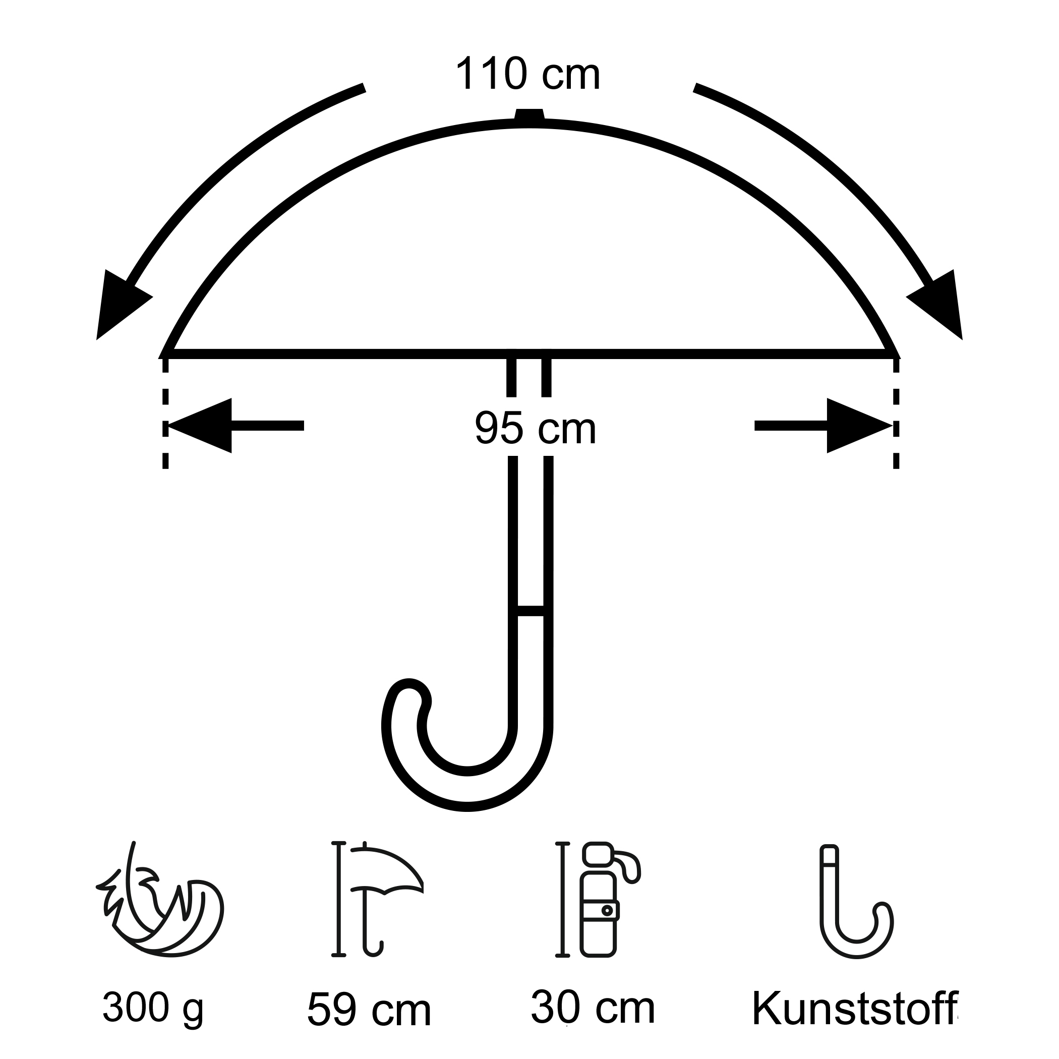 kaufen EuroSCHIRM Online 3020 | City-Regenschirm |